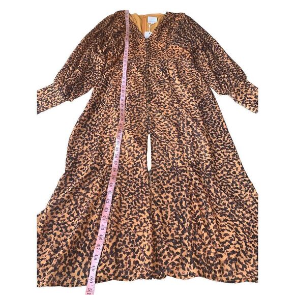 C/Meo Collective Apparent Long Sleeve Dress With An All Over Abstract Animal Pri - Picture 12 of 13